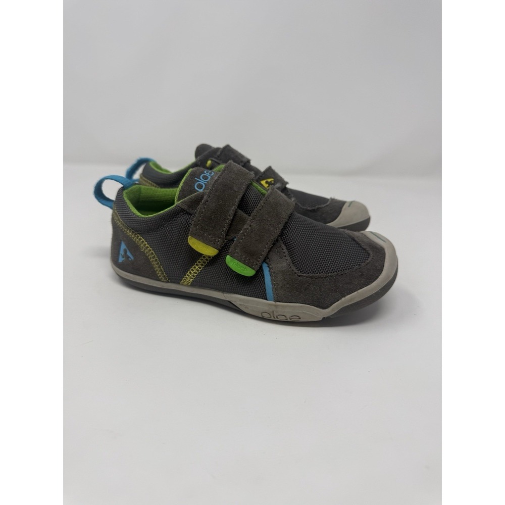 Plae Ty Sneakers Youth Size 12 Hook And Loop Closure